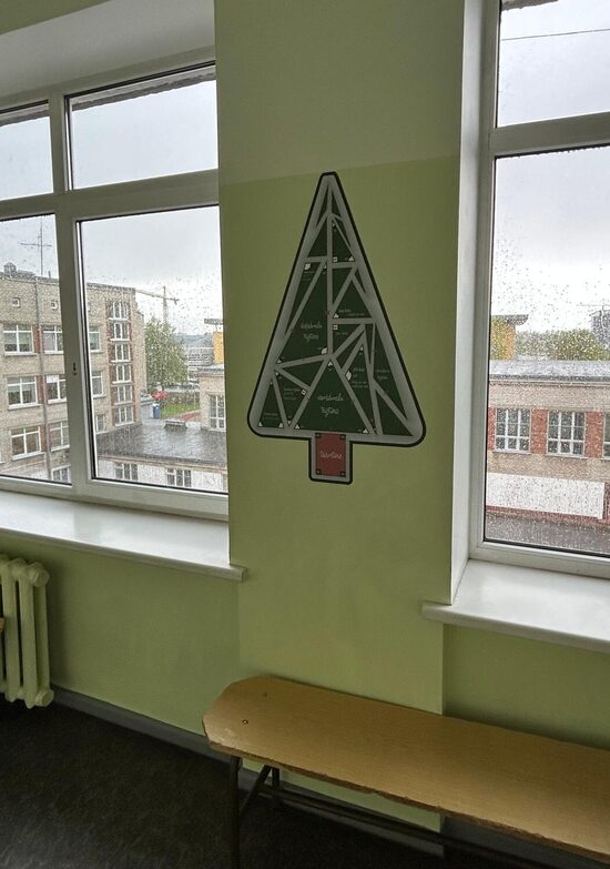 MATHEMATICAL TREE (wall sticker)