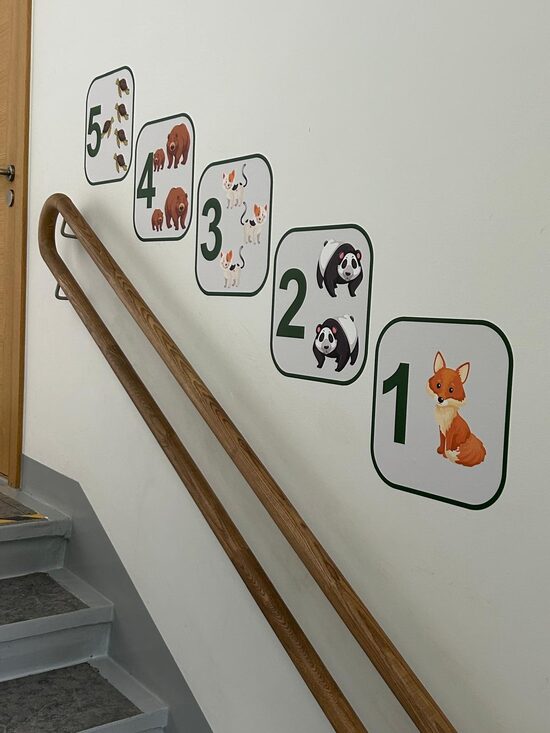 NUMBERS 1-25 (wall sticker)