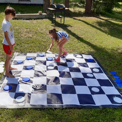 Checkers. Giant checkers. Game rental. Wedding games. Children's wedding games.