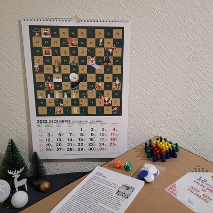 Board games. Calendar. Gift.