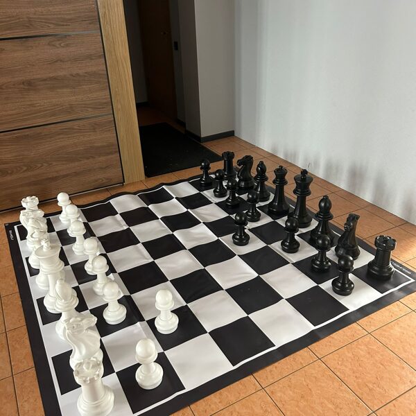 Large Chess. Gigant chess. Garden chess. Yard chess.