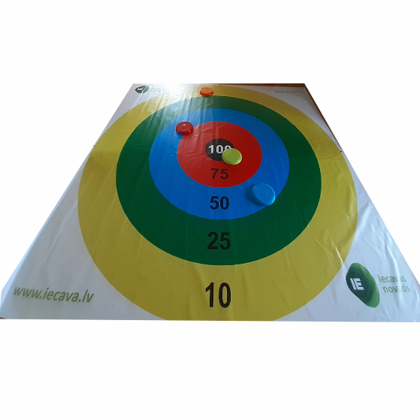 Target. Darts. Garden game target. Large format game. Children's wedding games. Game rental.