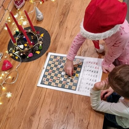 2022 Board game calendar