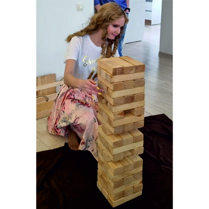 Lielā jenga Jenga Lielās spēles Izklaide Spēles kāzās