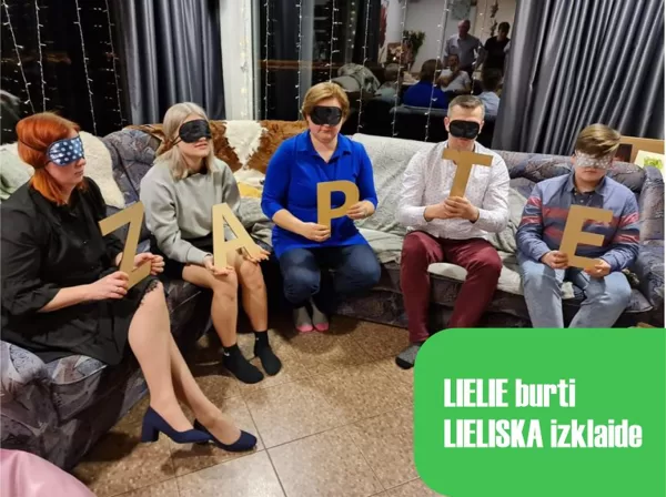 Lielie burti Ballīšu spēle Spēles ballītēs